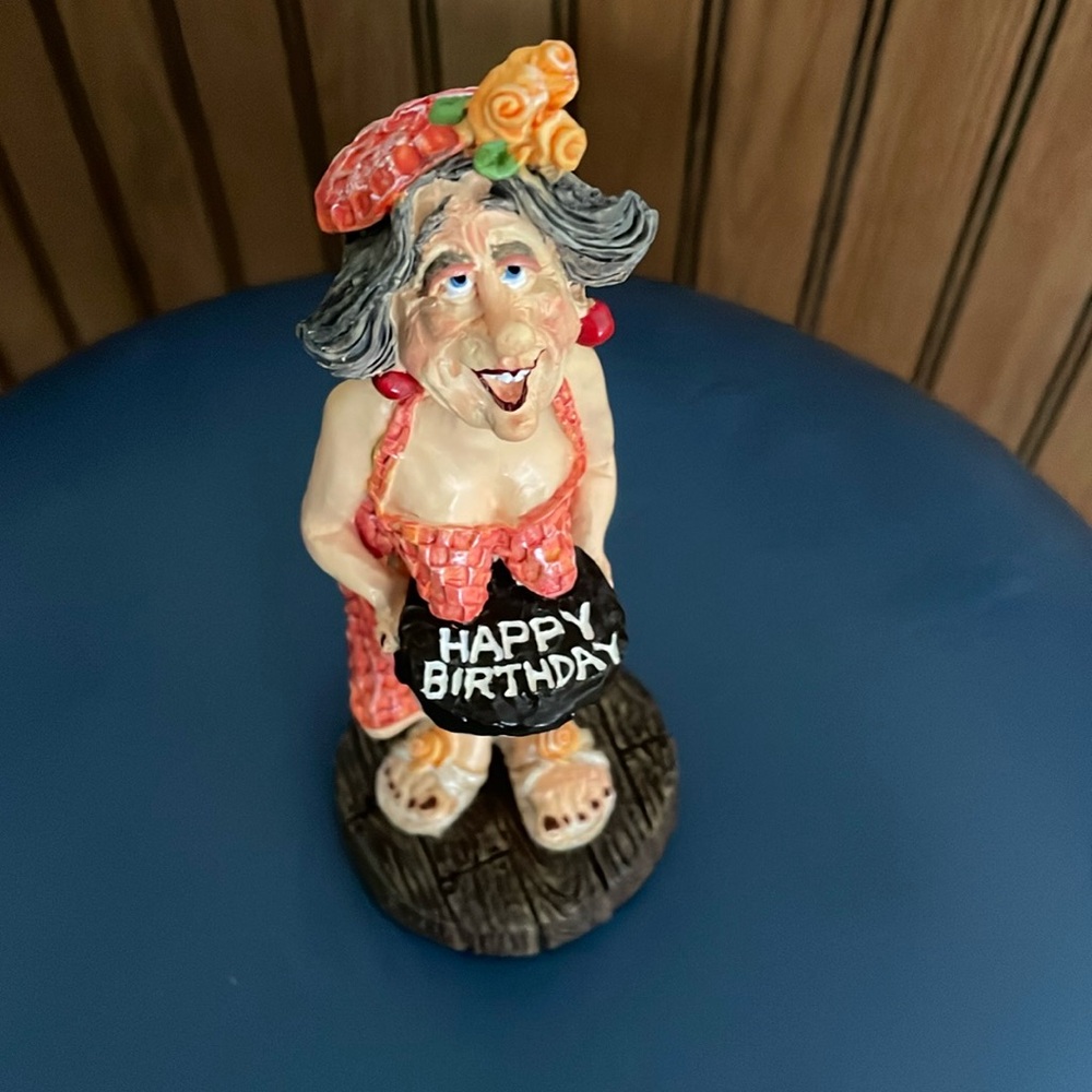 Funny birthday figure